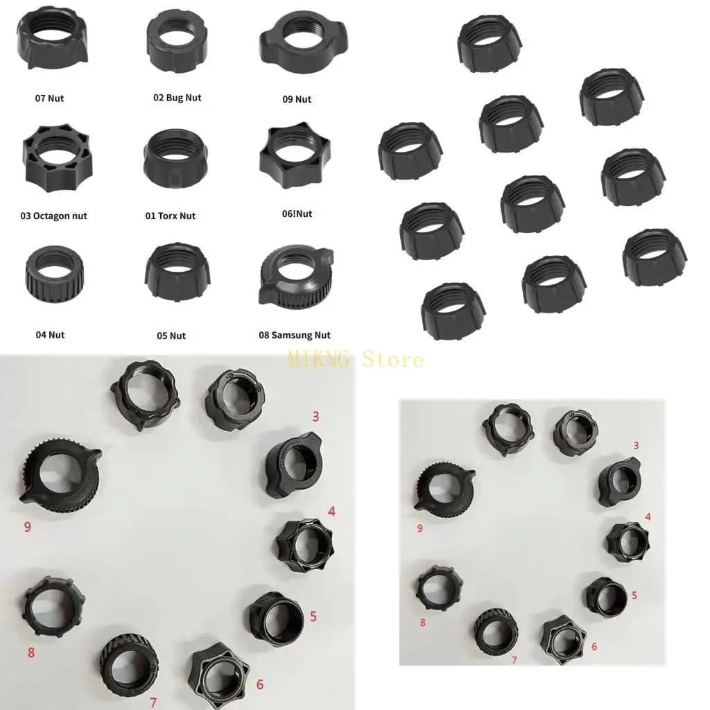 Phone Holder Spare Part 17mm Ball Head Fastening Nut for Mounting Applications best sale