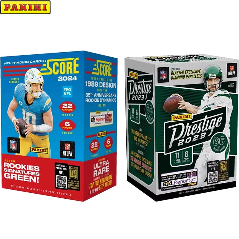 Panini Scale Score Football Trading Collection Cards NFL Blaster Box Seek Limited Signature SPEDIZIONE VELOCE