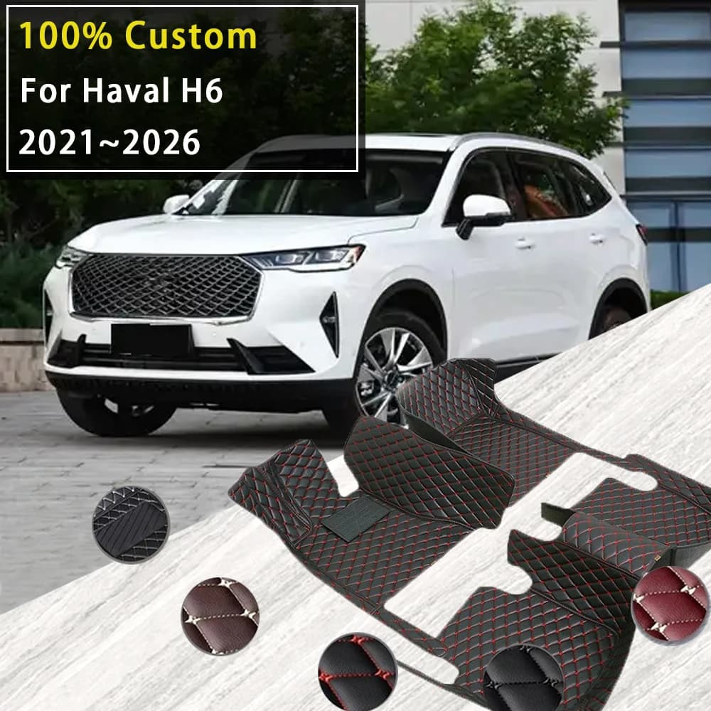 Car Mats for Haval H6 III 3th 2020 2021 2022 2023 2024 2025 2025 2026 Foot Bearings Custom Cars Car Cover Accessories