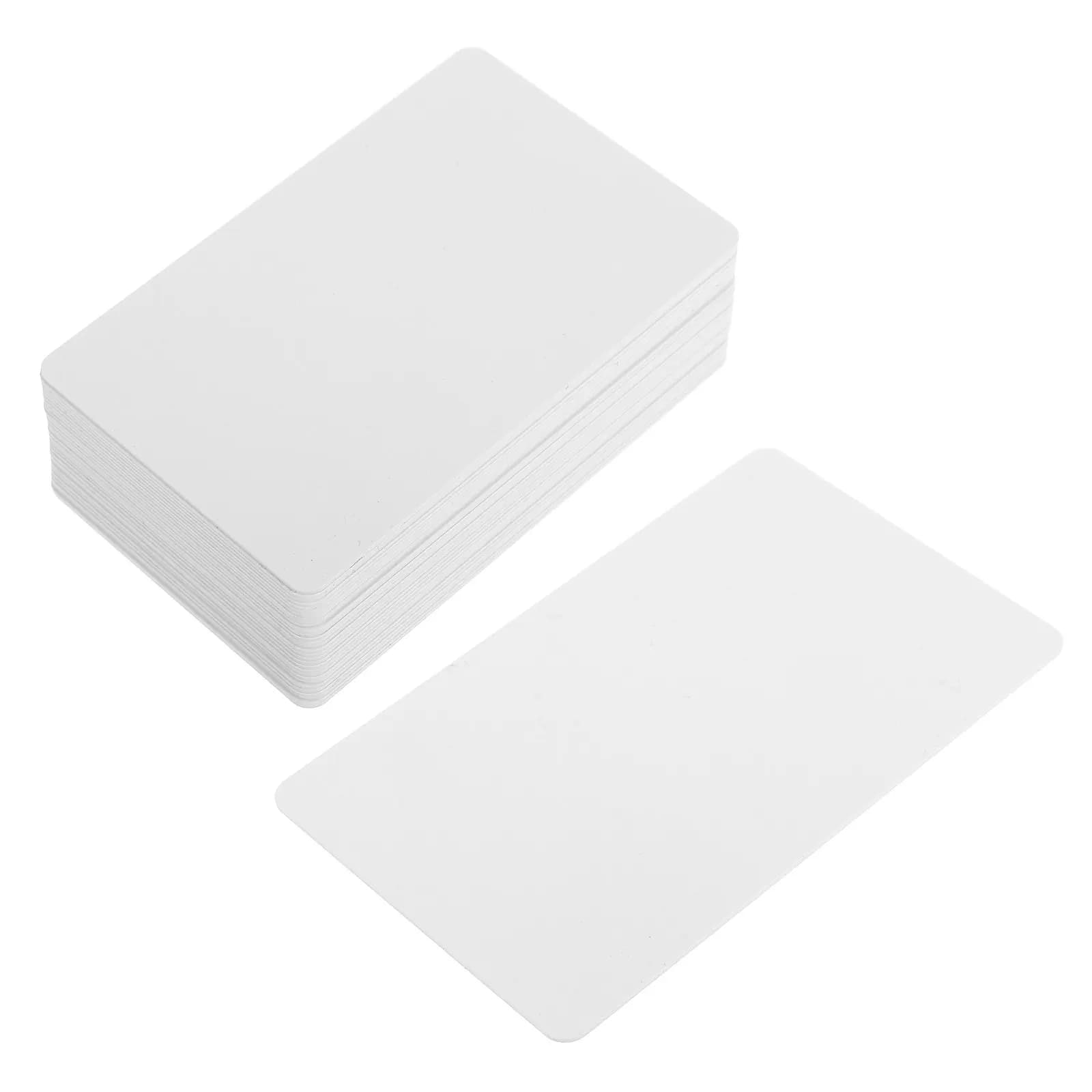 30 Pezzi Carte PVC con Chip IC, Carte Bianche in Plastica per Sistemi di Controllo Accessi, Badge Studenti, Carte NFC Aziendali