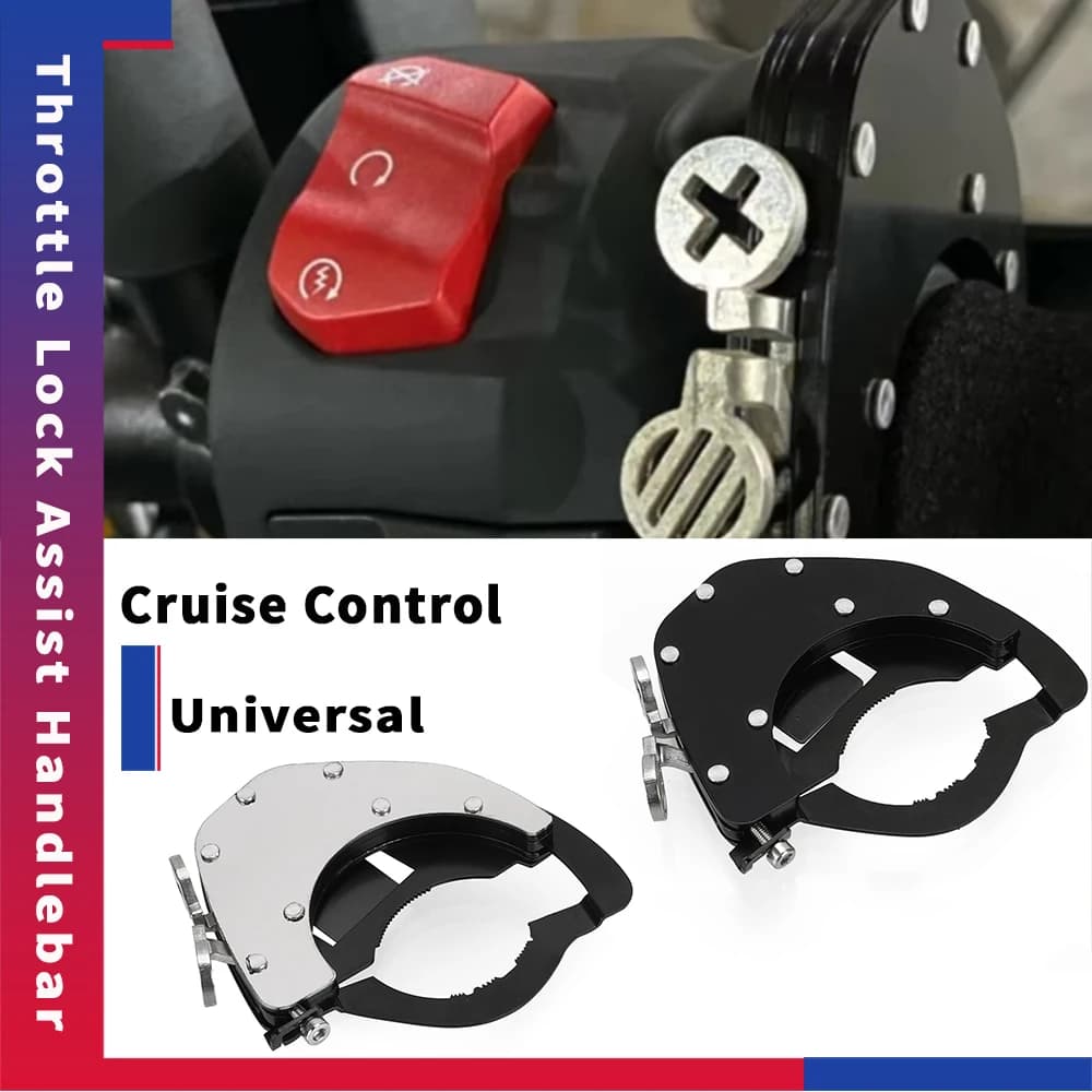 Per YAMAHA TDM900 TDM850 TDM125: Accessori Universali per Moto - Cruise Control e Blocco Acceleratore Assistito per Manubrio
