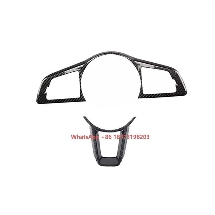 Copri Volante in Fibra di Carbonio Secca, Kit Interni per Z RZ34 400Z