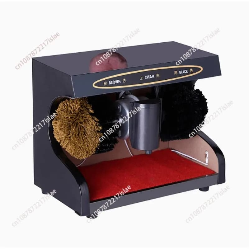 Macchina Elettrica Automatica 220V per la Pulizia delle Scarpe, Spazzola Lucidante per Calzature