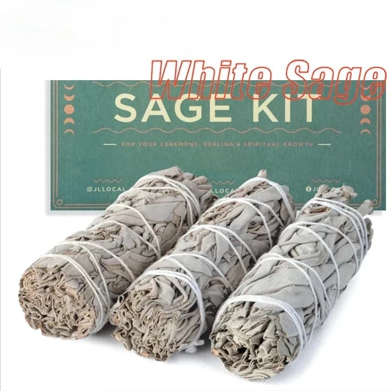 Original California White Sage bundle 40g, For purify negative energy Clean space Used in yoga SPA Meditate