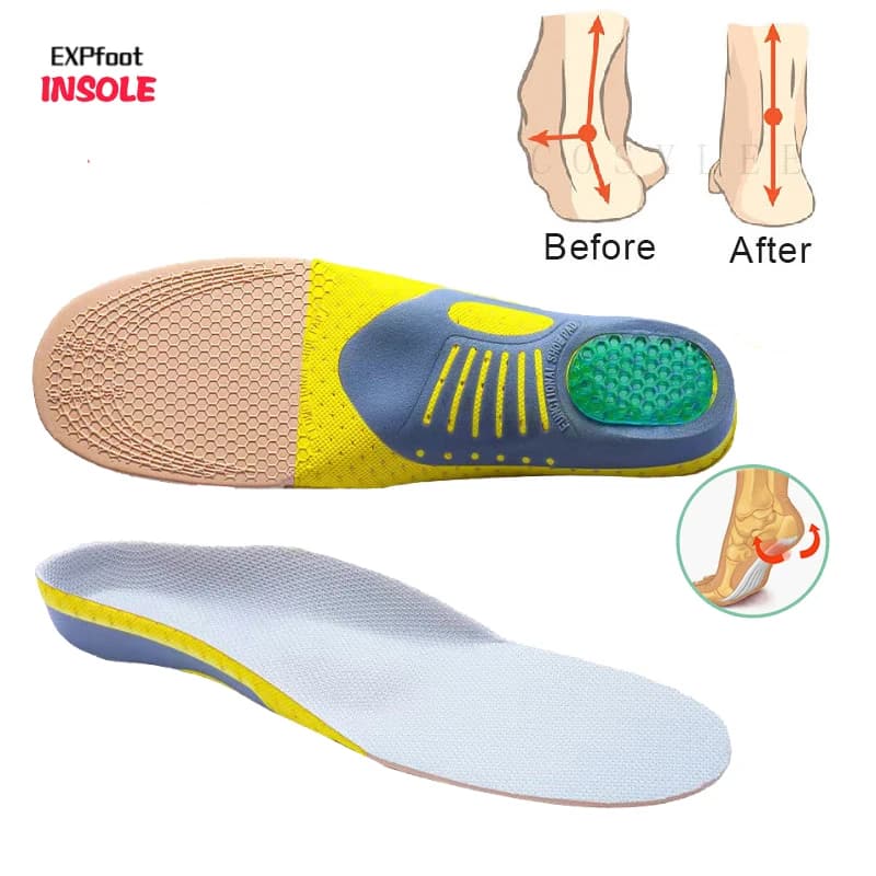 Piedi piatti Modello Supporto plantare Solette ortopediche, Uomo Donna Fascite plantare Dolore al tallone Plantari Solette Scarpe da ginnastica Inserti per scarpe