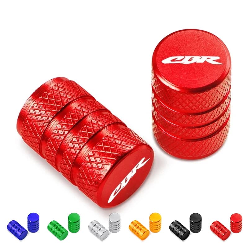 2 Pezzi Accessori Moto per Honda CBR CBR125 250 250R CBR600 F2 F3 F4 F4i Tappo Coprivalvola Pneumatico CNC