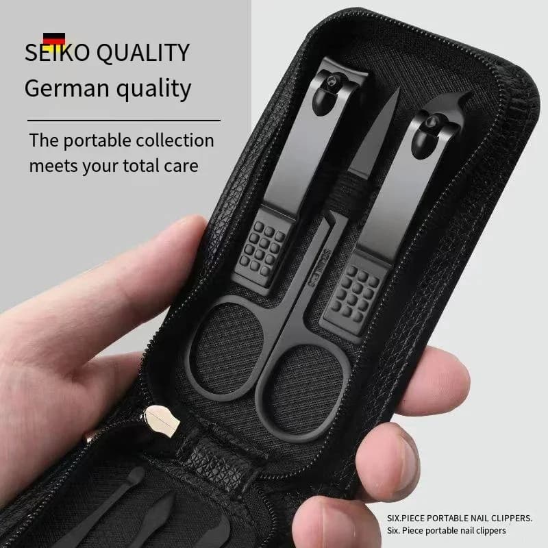 6pcs Nail Scissors Set Household High End Mens And Womens Special Nail Clippers Manicure Beauty Tools 6 Piece Portable Household