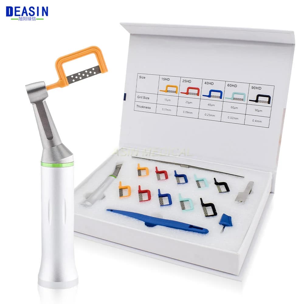 1 Set Dental Orthodontic Interproximal Enamel Reduction Kit Polishing Reciprocating IPR System Orthodontic Tools