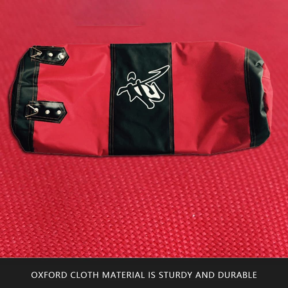 Boxing bag for martial arts with pressure relief, bouncing sand bags, with metal chain hook, durable folding sports equipment