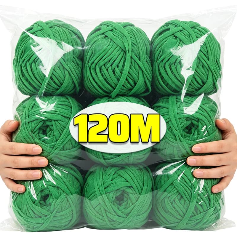 Corda di supporto per piante, fascette morbide intrecciate, cavo verde, cinghia per pomodori, corda per rampicanti, spago per traliccio, filo elastico da giardino