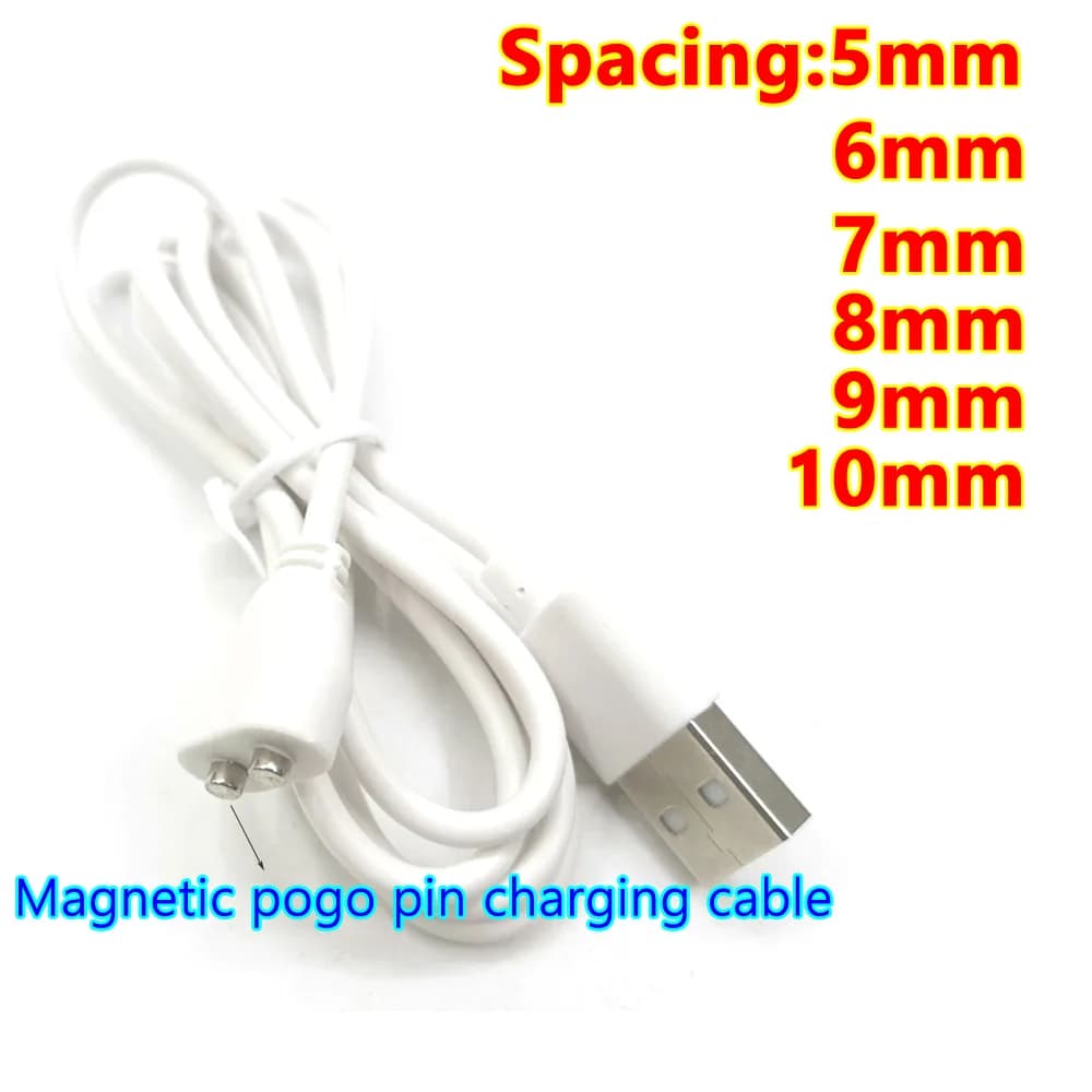 Pogopin 2P Magnetic Connector for Adult Sexual Toys Electric Toothbrush Magnetic Refill Connector Smart USB Magnetic