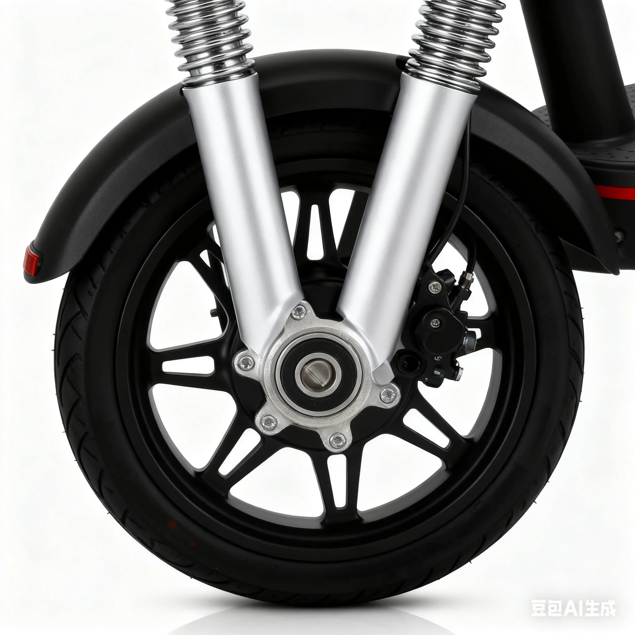 Motore del mozzo di trasmissione anteriore e mozzo del cerchione per -Kukirin G2 Pro DB 2024 - Parte essenziale del mozzo della ruota anteriore in lega di alluminio per scooter elettrico