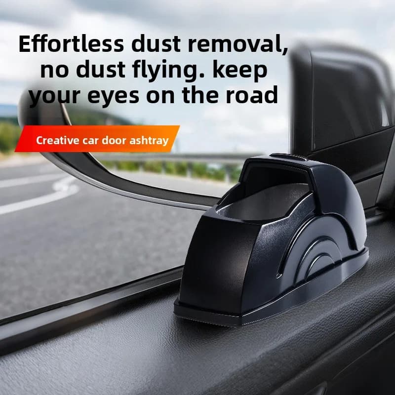 Posacenere per auto Stile porta Posacenere senza fumo con coperchio Bidone della spazzatura per camion portatile Bidone della spazzatura Accessorio per rivestimento in acciaio inossidabile