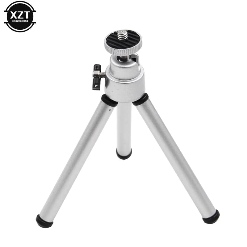 Mini Treppiede Universale Flessibile a 2 Sezioni, Supporto per Proiettore, Fotocamera, Treppiede da Tavolo per Telefono Cellulare e Fotocamera