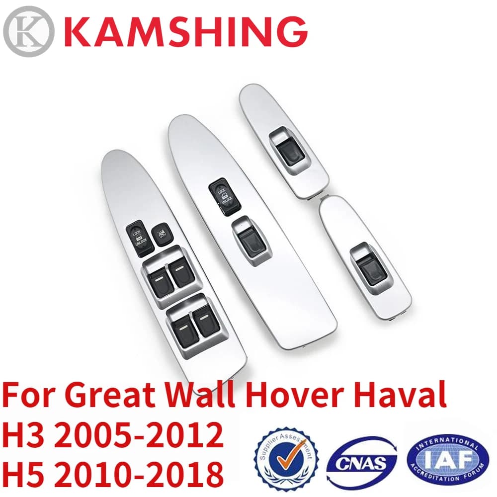 CAPQX Per Great Wall Hover Haval H3 2005-2012 H5 2010-2018 di Energia Elettrica Finestra Sollevatore Interruttore di Controllo lato Interruttore di Sollevamento di Vetro