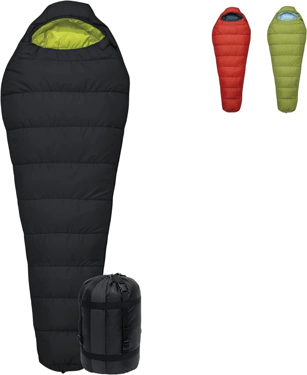 Ultralight Down Mummy Style Sleeping Bag for Adults Compression Sack Compact Design for Cold Weather Backpacking Hiking Camping