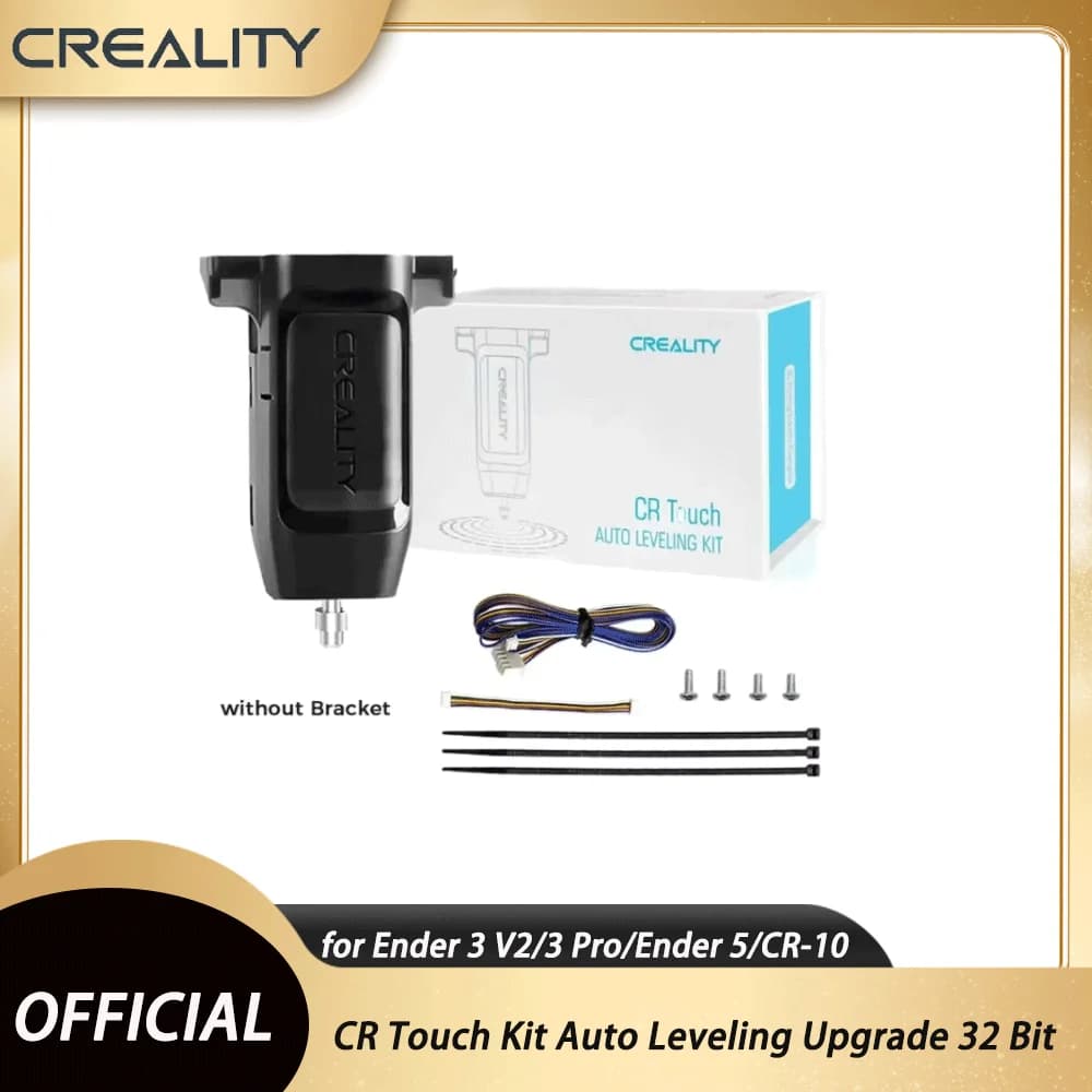 CREALITY Kit Originale CR Touch per Livellamento Automatico, Sensore a 32 Bit per Stampante 3D Ender 3 V2/3 Pro/Ender 5/CR-10 Senza Supporto
