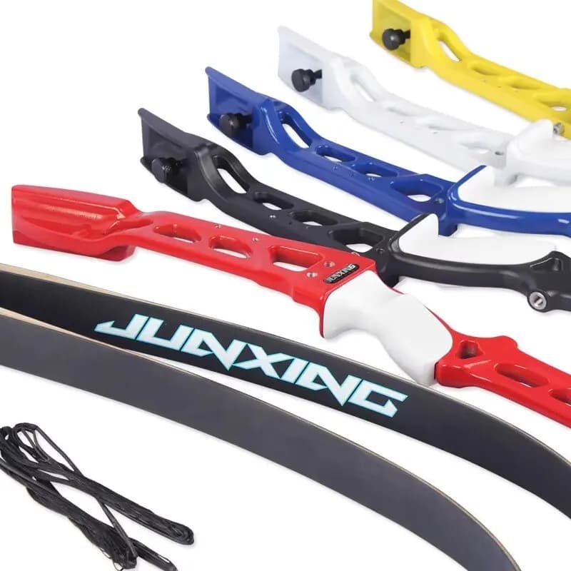 JUNXING Competition Takedown Recurve Bow 18–40 lbs, Powerful,Archery Aluminum Bow Riser Target Practice Competition