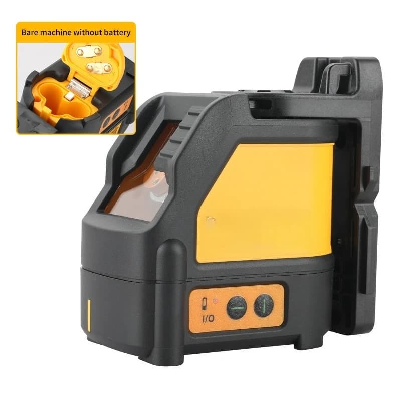 088CG 2-Line Green Laser Level Self-Leveling 50M Range IP54 Waterproof Magnetic Bracket for Home Wall Tile Alignment