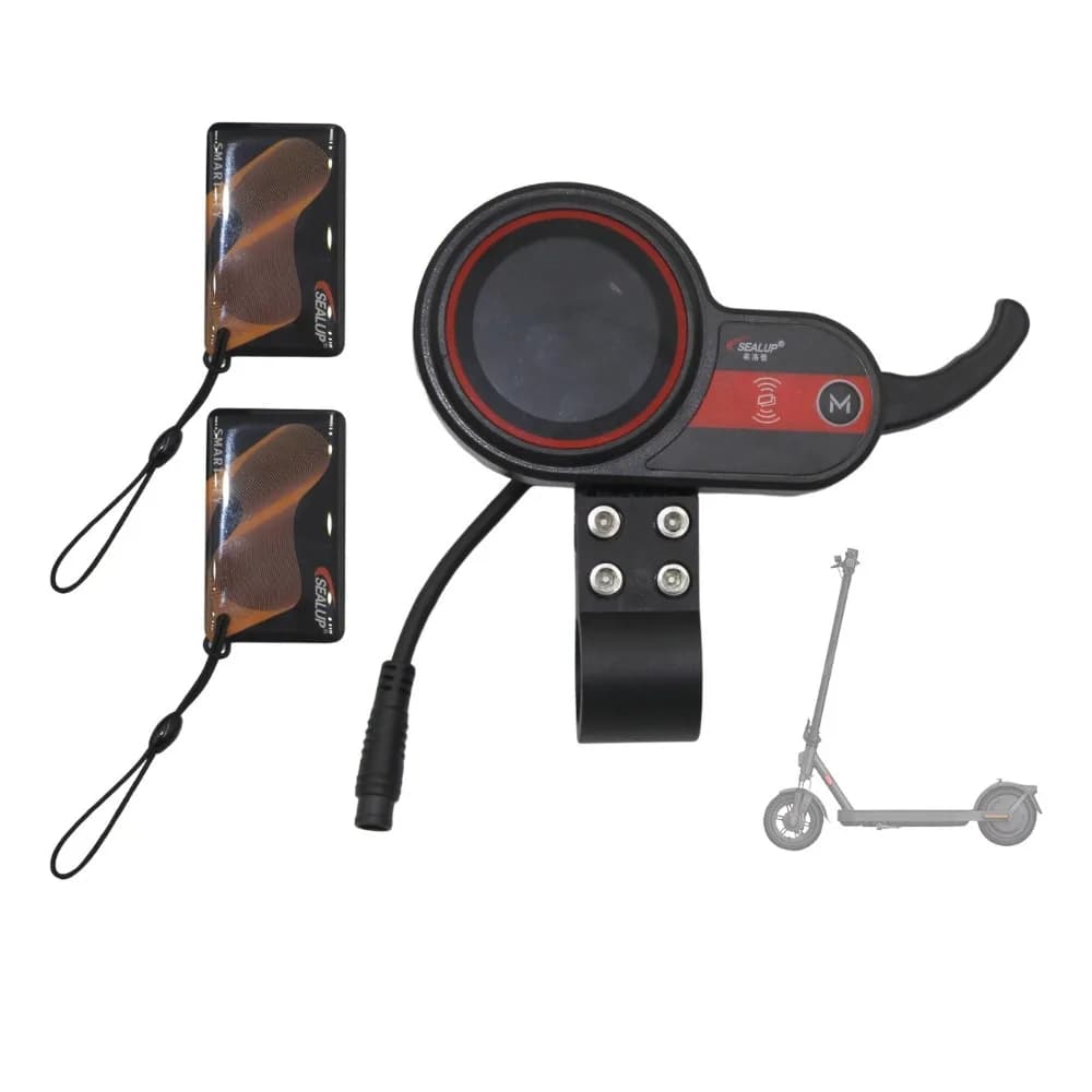 Display LCD TF191 48V per Monopattino Elettrico con Scheda NFC, Display LCD a 6 Pin, Ricambi per Monopattino Elettrico