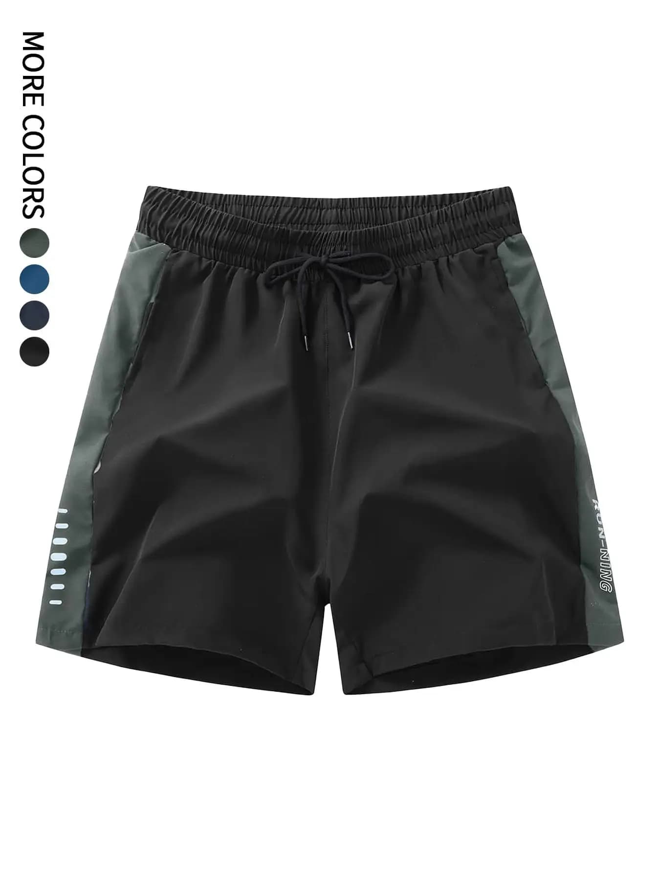 Men's Shorts Single Pack, Fitness, Cycling, Outdoor Hiking, Swimming, Comfortable Shorts, Running, Quick Drying, Fresh, Breathable, sweat absorbers, Simple Shorts