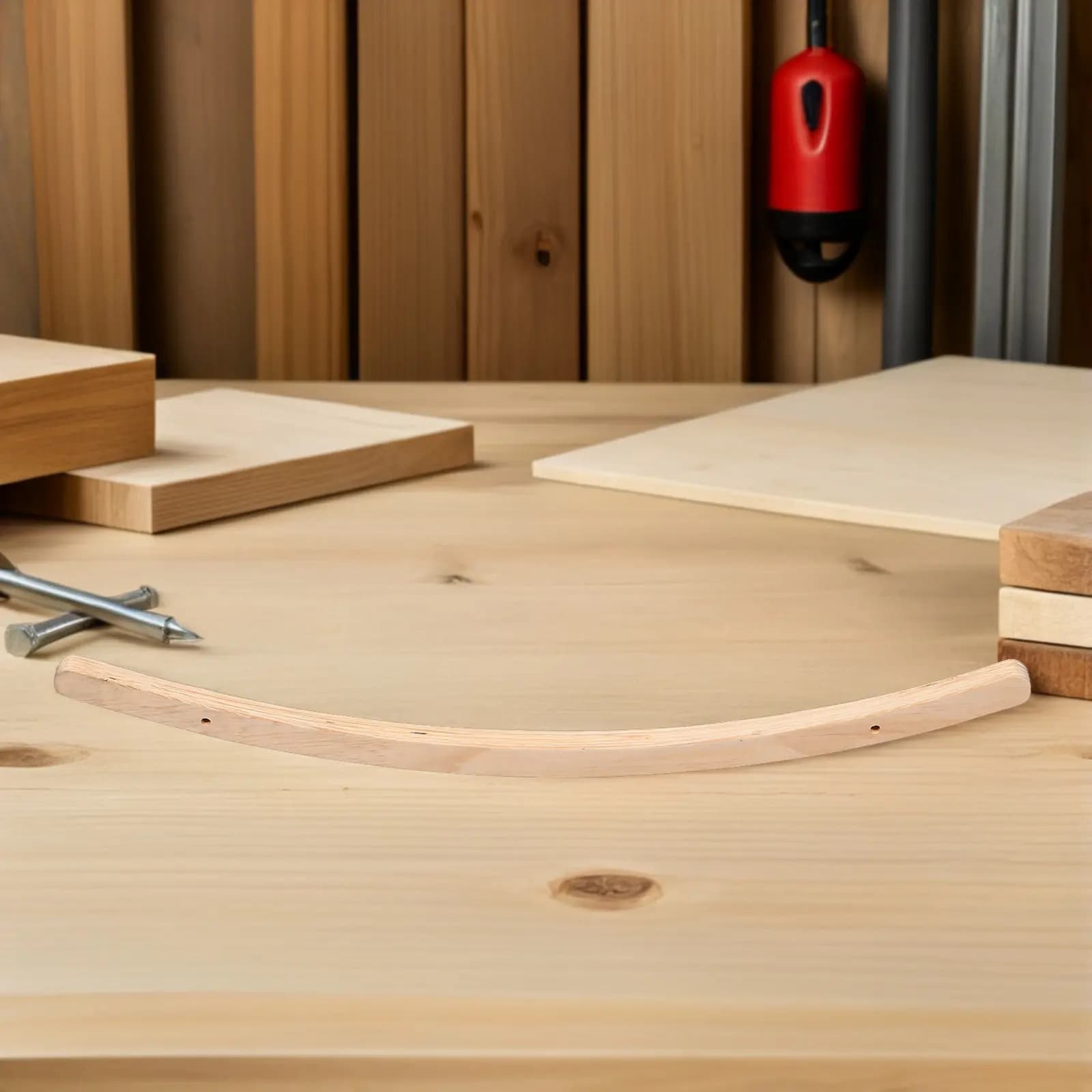 1 Paio di Gambe Curvate in Legno di Quercia per Sedia a Dondolo, Ricambio per Panca, Fai da Te, Arredamento, Miglioramento Casa, 35.4 in Legno Massello