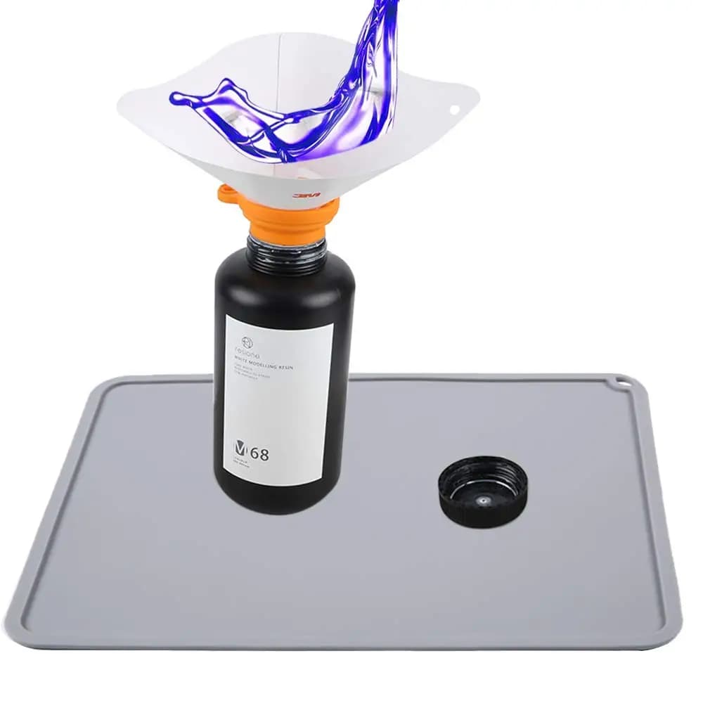 410 x 310 mm silicone slap cap for cleaning or transfer of resin to protect the working surface for 3D printer accessories Photon S DLP SLA LCD