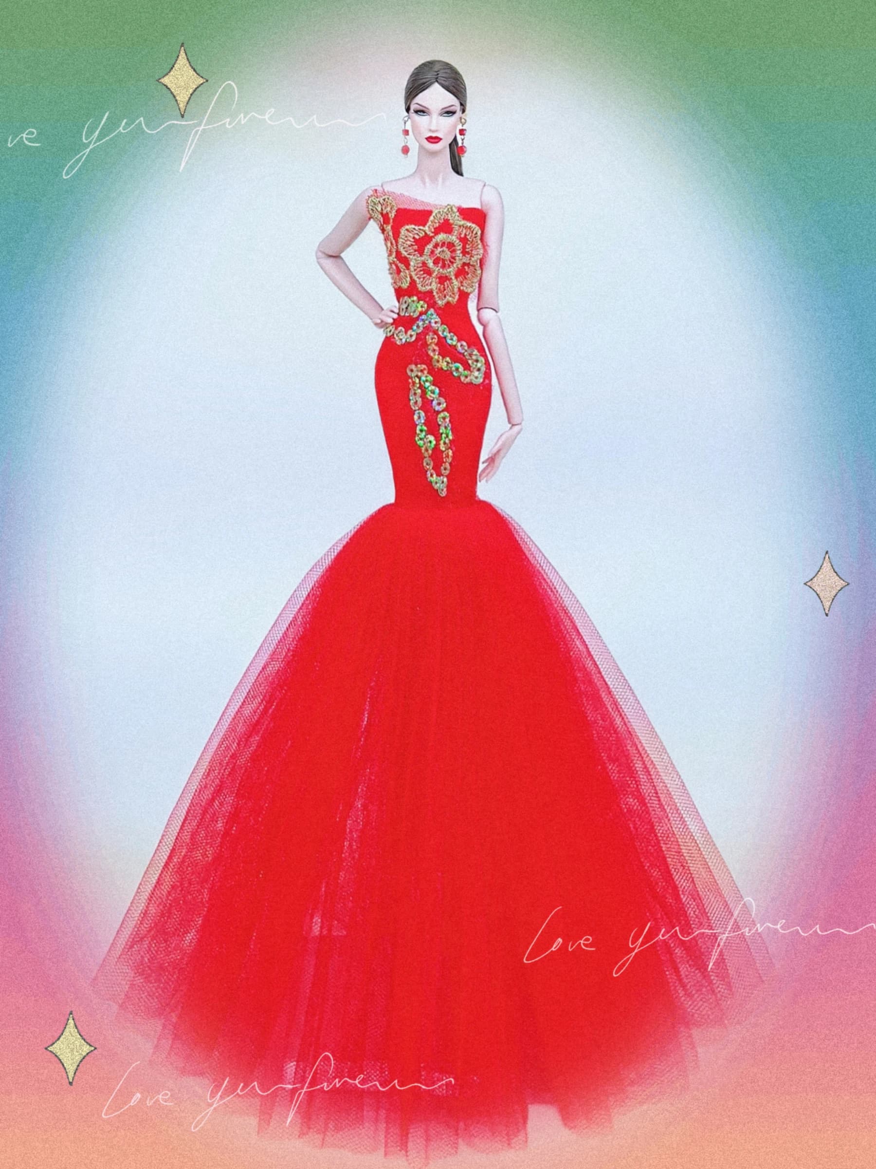 per vestiti da sposa per bambole Barbie e Ken