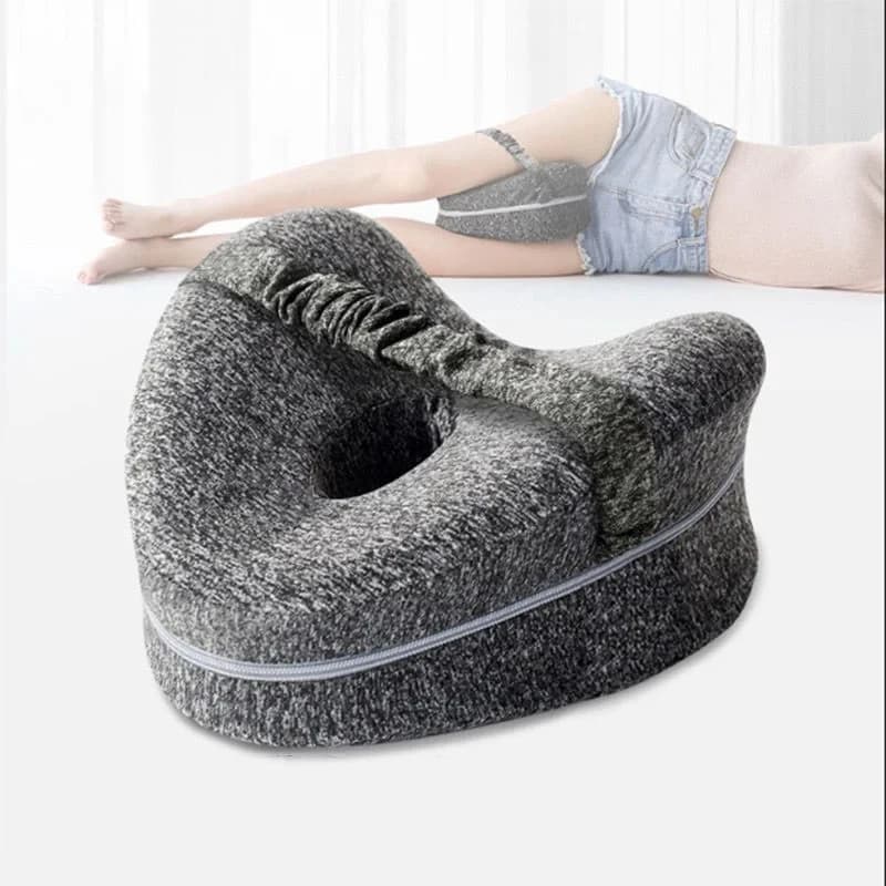 Memory Cotton Leg Pillow Hollow Heart gravidanza Side Sleeper Sciatica ortopedico Sciatica Back Hip Relief Pillow per letto, divano