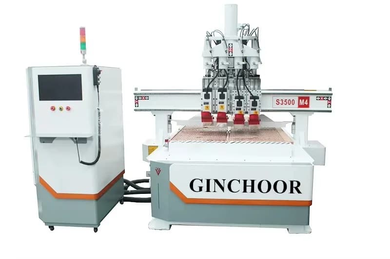 Easy Atc Wood Door Engraving Cnc Router Machine From Ginchoor Pulse laser cleaning machine