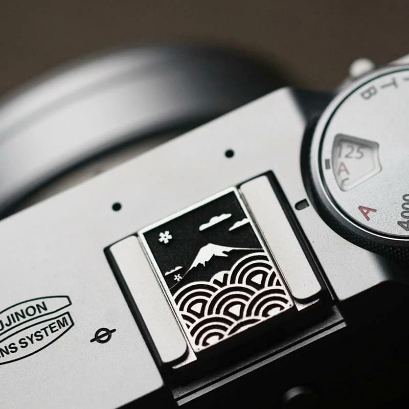 Onde Decorazioni per fotocamera Tappo protettivo Copertura per slitta calda in metallo per Sony Lumix Ricoh Ricoh Nikon Canon R5 Fujifilm XT50 Olympus
