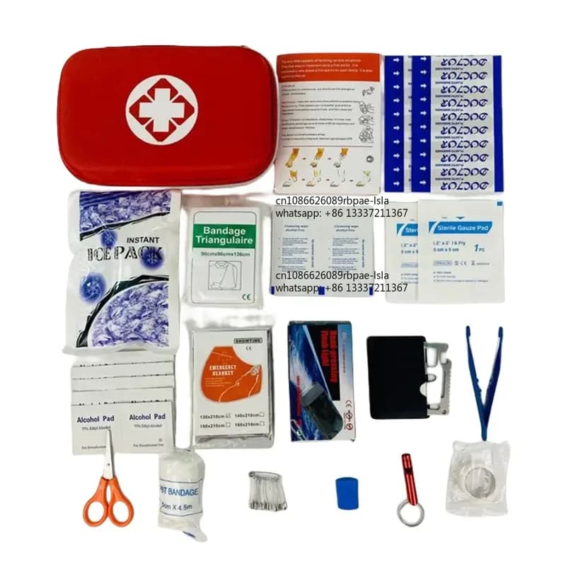 Custom First Aid Kit Bag Portable Waterproof Emergency Medical Bag for Home Use Dragon Factory