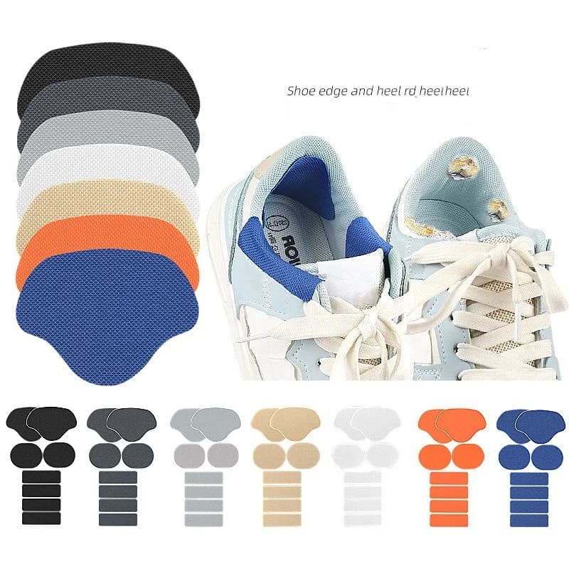 8pcs/set Sneakers Heel Repair Shoe Side Damage Lining Patch Sticker Shoe Heel Wear Repair Patch Suitable Heel Protector Stickers