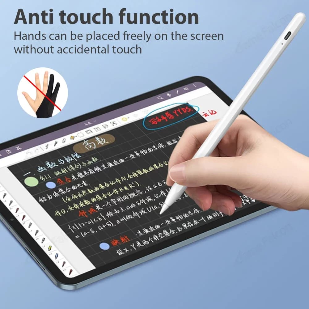 Penna stilo per Apple Pencil 1/2 Bluetooth link iPad 10th 9th 8th 7th 6th Air 5th 4th 3rd Generation Pro Palm Rejection