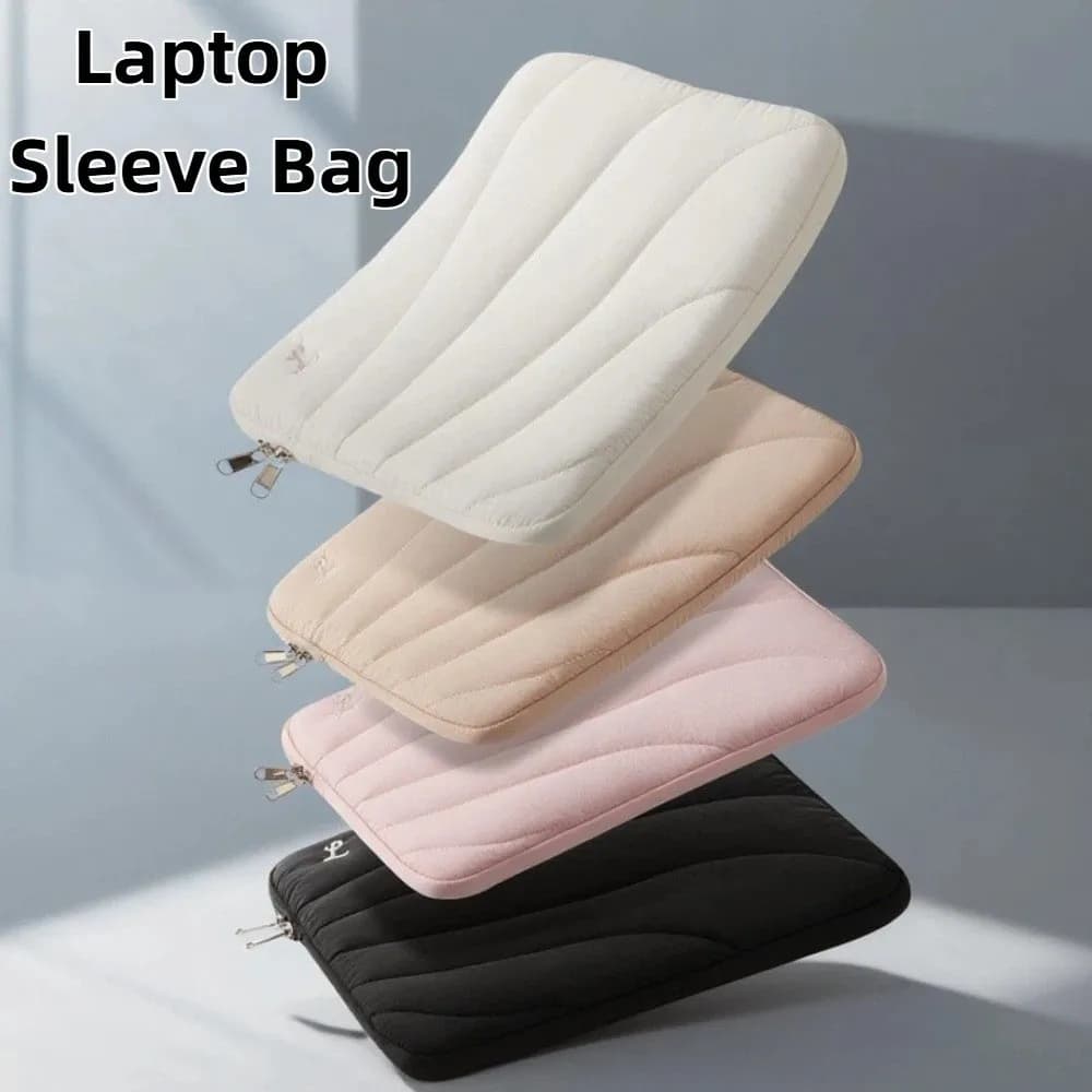 Custodia Protettiva per Laptop con Cerniera, Borsa Interna Antiurto per Tablet, Custodia Semplice e Elegante per Laptop, Borsa per Laptop