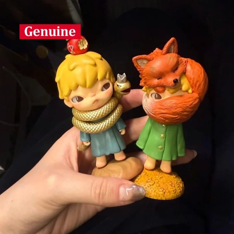 Ufficiale autentico POP MART Hirono × Le Petit Prince Series Scatola misteriosa Figurina Giocattolo carino Scatola cieca Regali di festa per bambini