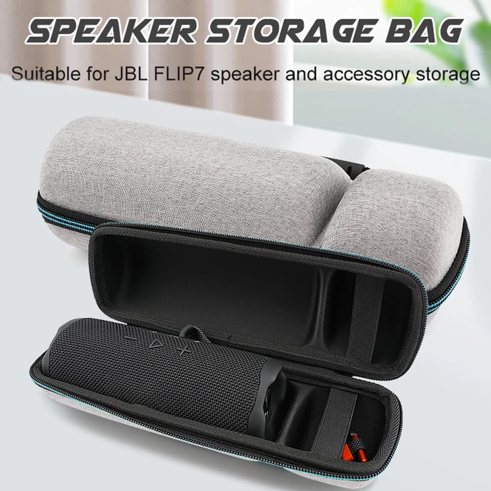 Hard Travel Case Protective Storage Bag for JBL Flip 7 6 Wireless Bluetooth Speaker Cover Carrying Case Shockproof Portable Bag