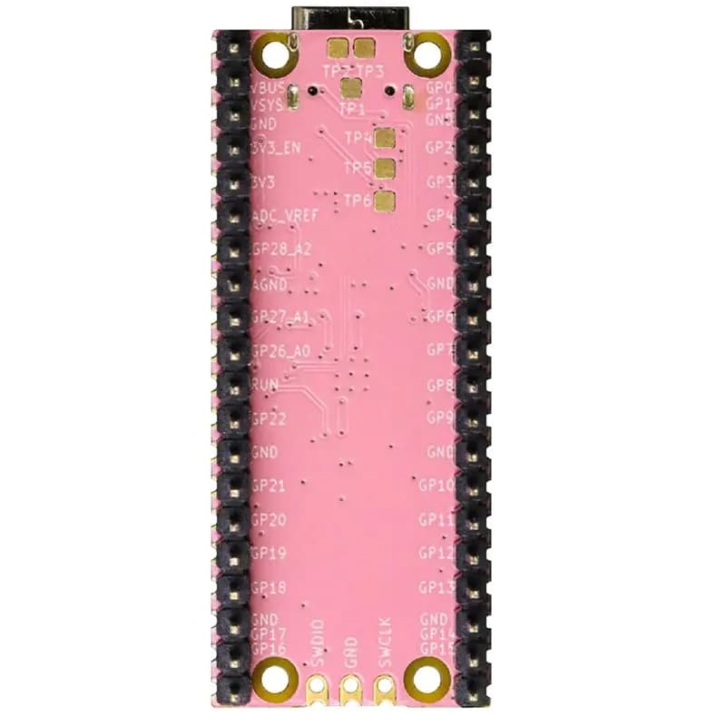 Scheda di Sviluppo Raspberry Pi Pico Pre-Saldato con Connettori RP2040 Microcontrollore ENIG Tipo C