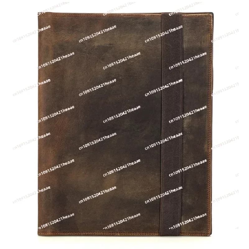 Adatto per copertine di documenti B5, scatole porta documenti in pelle di cavallo, cartelle per notebook e borse portadocumenti.
