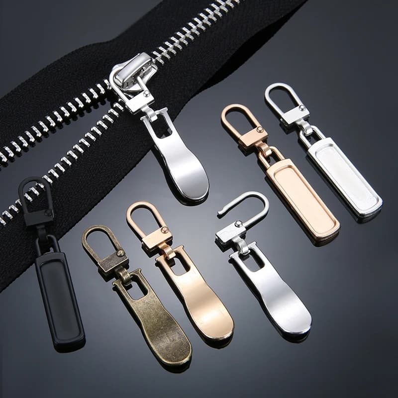 NUOVO Tirazip Staccabile Universale, Kit di Riparazione per Cerniere di Valigie, Borse, Abbigliamento, Fai-da-Te e Cucito