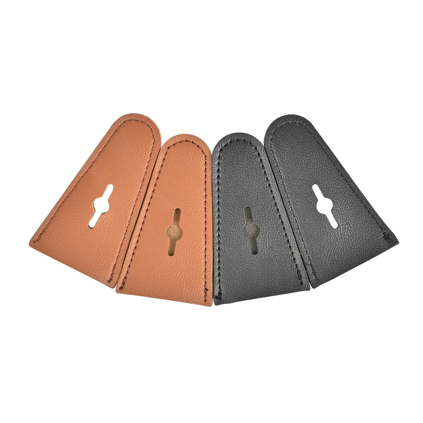 Protezione per Punta del Braccio del Arco Ricurvo in Pelle PU, Copertura Antiurto per Tiro con l'Arco, Accessori per Arco Tradizionale Smontabile