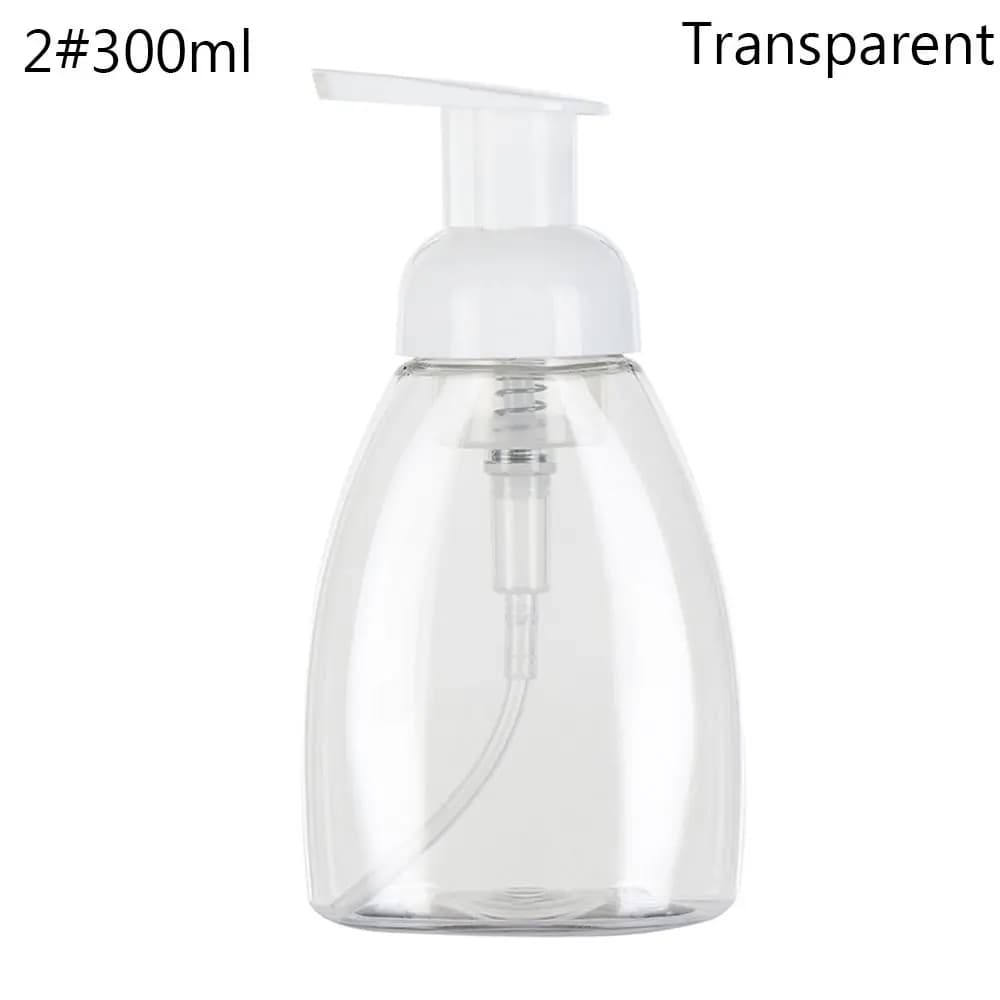 1 pz Nuovo Dispenser di Sapone Liquido con Pompa, Bottiglia Trasparente per Gel Doccia, Shampoo e Igienizzante Mani
