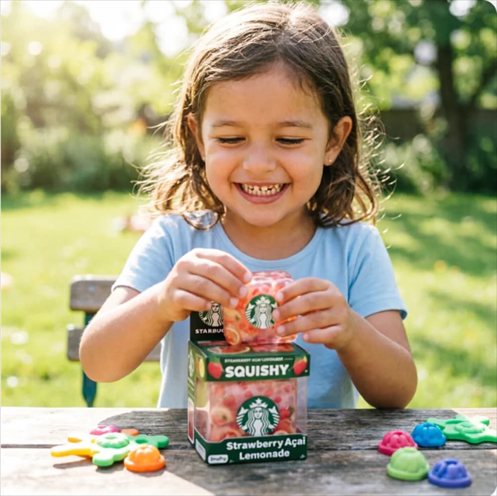 Nee Doh Nice Cube Super Solid Squishy Toy Antistress Morbido Giocattolo Squeezable per Ufficio, Ansia, Bambini, Adulti, Regalo