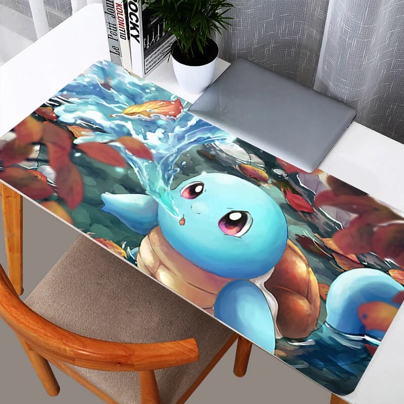 Tappetino per mouse Pokemon Pikachu, accessori da gioco per anime gamer, tastiera Varmilo, tappetino da scrivania per PC, tappetino per mouse XXL resistente