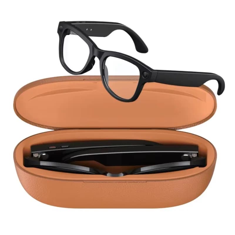 Custom Ultra AI Translation Smart Glasses with 8MP Camera Audio Wearable Headset Smart Eye Glasses with Charging Powerbank