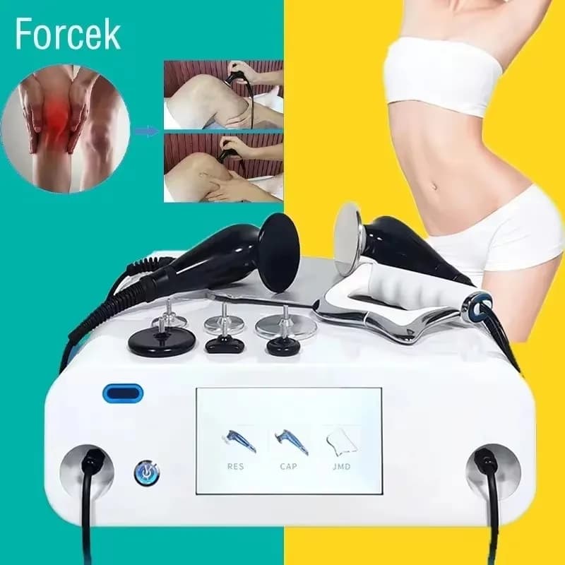 448Khz CET RET Tecar portable physical therapy machine Rf monopolar head high radiofrequency Diathermia Pro weight loss