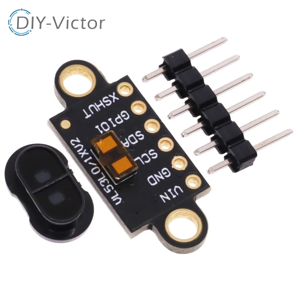 Sensore di Misurazione della Distanza Vl53L1X con Coperchio, Chip STM32 TOF per Misurazione del Tempo di Volo, Compatibile con Arduino