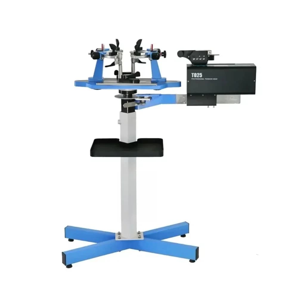 Popular product-202E Machine for cords with clamp based on automatic release, suitable for tennis and badminton