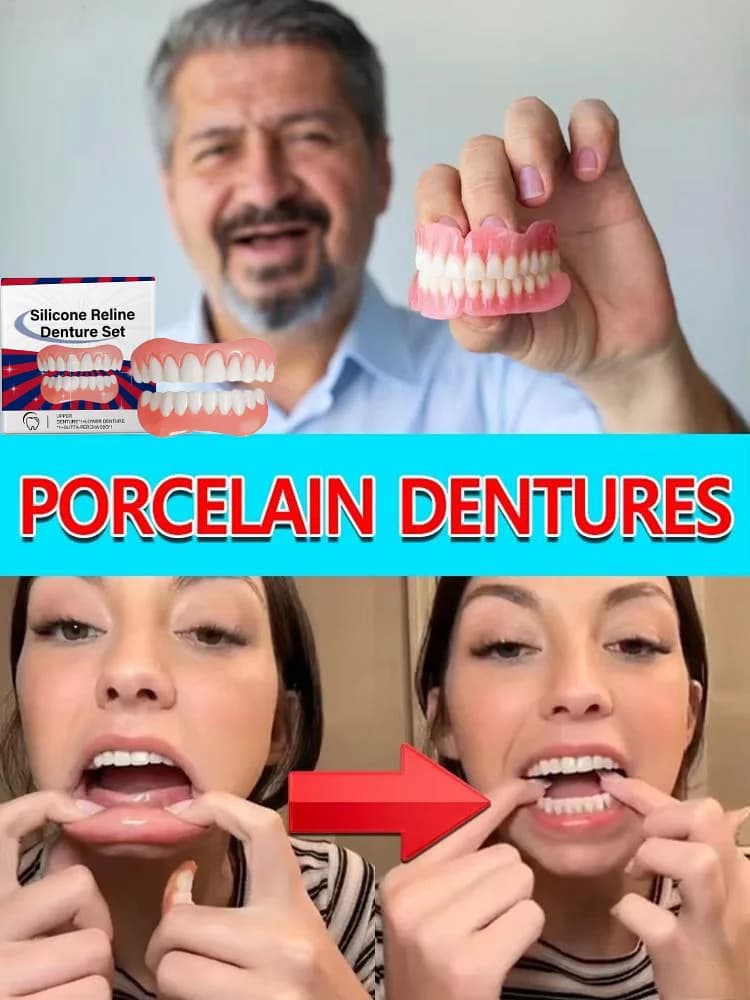 Denti finti Impiallacciature superiori inferiori in silicone Impiallacciature per ridere perfette Protesi Pasta Denti finti Bretelle Denti comodi Ortodontico