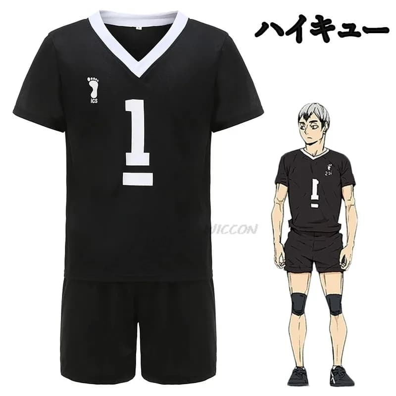 DY20Anime Miya Atsumu Cos Osamu Sportswear Inarizaki Uniforms of the top school volleyball team Kita Shinsuke Rintaro Suna Cos25